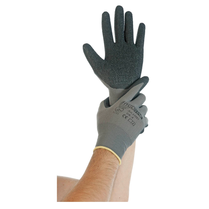 Artikelbild für franz mensch unisex Arbeitshandschuhe SKILL grau Größe M, 12 Paar, Artikelnummer 386094