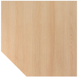 Artikelbild 1 für HAMMERBACHER Verbindungsplatte höhenverstellbar Akandia eiche, Trapezform 120,0 x 80,0 x 68,0 - 76,0 cm, Artikelnummer 626554