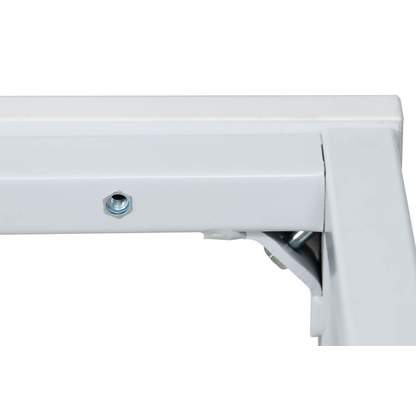 Artikelbild 4 für Gürkan Schreibtisch lichtgrau rechteckig, 4-Fuß-Gestell grau 160,0 x 80,0 cm, Artikelnummer 472811