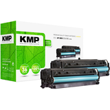 Artikelbild 1 für KMP H-T157D schwarz Toner kompatibel zu HP 305X (CE410XD), 2er-Set, Artikelnummer 801512