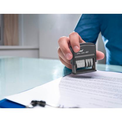 Artikelbild 8 für trodat Datumstempel mit Text printy dater 4817 selbstfärbend schwarz ohne Logo, 1 St., Artikelnummer 241364