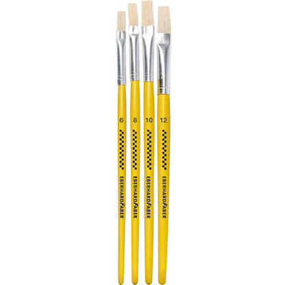 Artikelbild 2 für EBERHARD FABER Pinsel-Set Größe 6, 8, 10, 12, 4-teilig, Artikelnummer 274429