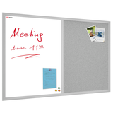 Artikelbild 1 für ALLboards Whiteboard-Pinnwand 60,0 x 40,0 cm Textil grau, Artikelnummer 502579