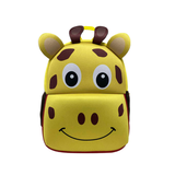 Artikelbild 1 für DONAU Kindergartenrucksack Giraffe Kunstfaser gelb, Artikelnummer 694408