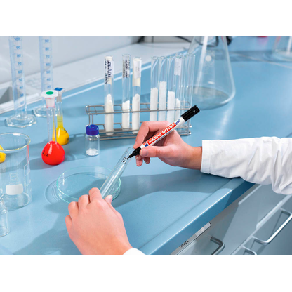 Artikelbild 3 für edding 8015F Labormarker schwarz 0,75 mm, 1 St., Artikelnummer 445674