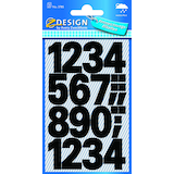 Artikelbild 1 für AVERY Zweckform Klebenummern 3785 Zahlen, schwarz 25,0 mm, 48 Etiketten, Artikelnummer 895990