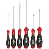 Artikelbild 1 für Wiha Schraubendreher-Set SoftFinish® SZ/PH 07152 6-teilig, Artikelnummer 232312