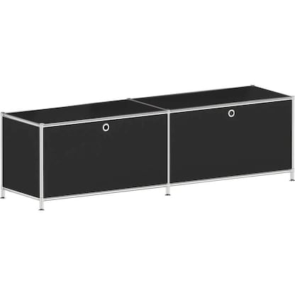 Artikelbild für viasit Sideboard System4, 171202 schwarz 152,9 x 40,4 x 43,2 cm, 1 St., Artikelnummer 515553