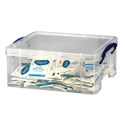 Artikelbild 5 für Really Useful Box Aufbewahrungsbox 9,0 l transparent 39,5 x 25,5 x 15,5 cm, 1 St., Artikelnummer 253856