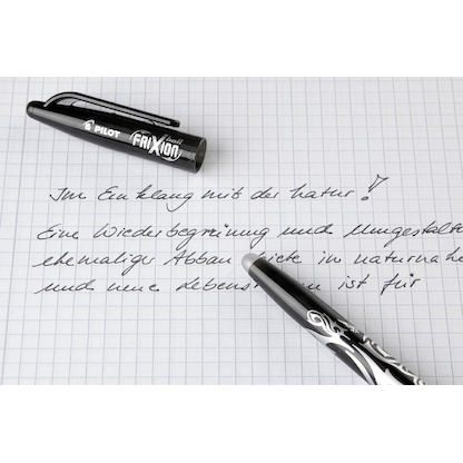 Artikelbild 3 für PILOT FRIXION ball Tintenroller 0,35 mm, Schreibfarbe: schwarz, 1 St., Artikelnummer 205310
