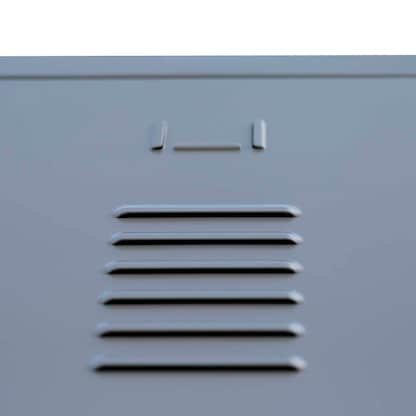 Artikelbild 6 für LÜLLMANN Spind lichtgrau 521240, 8 Schließfächer 117,0 x 50,0 x 195,0 cm, Artikelnummer 189698