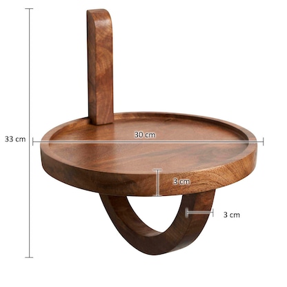 Artikelbild 2 für WOHNLING Wandregal braun 30,0 x 30,0 x 33,0 cm, 1 St., Artikelnummer 314494