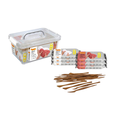 Artikelbild für JOVI Modelliermasse Air Dry weiß, terrakotta, Artikelnummer 321469