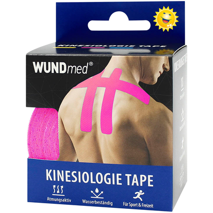 Artikelbild für WUNDmed® Tape Kinesiologie 04-040 pink 5,0 cm x 5,0 m, 1 St., Artikelnummer 470977