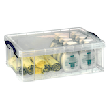 Artikelbild 1 für Really Useful Box Aufbewahrungsbox 12,0 l transparent 46,5 x 27,0 x 15,0 cm, 1 St., Artikelnummer 253864