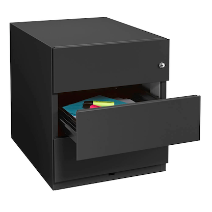 Artikelbild 6 für BISLEY Note Rollcontainer schwarz 3 Auszüge 42,0 x 56,5 x 49,5 cm, Artikelnummer 493353