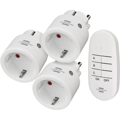 Artikelbild für brennenstuhl Comfort-Line Mini Funk-Steckdosenadapter, 3 St., Artikelnummer 554804
