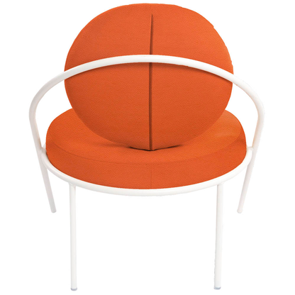 Artikelbild 3 für meet powered by PAPERFLOW Sessel SATURNE rost weiß Kunstleder 70,0 x 73,0 x 88,0 cm, 1 St., Artikelnummer 231489