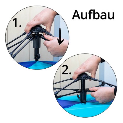 Artikelbild 4 für Idena Strandmuschel, schwarz Kunstfaser, Kunststoff, Artikelnummer 880201