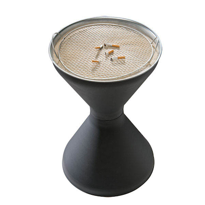 Artikelbild für APS DIABOLO Standaschenbecher schwarz, 1 St., Artikelnummer 194777