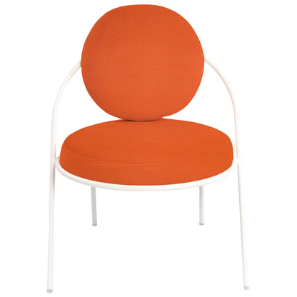 Artikelbild 2 für meet powered by PAPERFLOW Sessel SATURNE rost weiß Kunstleder 70,0 x 73,0 x 88,0 cm, 1 St., Artikelnummer 231489
