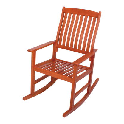 Artikelbild für Garden Pleasure Schaukelstuhl FLORIDA braun Holz 62,0 x 93,5 x 102,0 cm, 1 St., Artikelnummer 309759