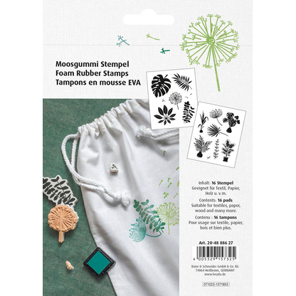 Artikelbild 9 für HEYDA Motivstempel-Set Blätter 10,0 - 55,0 mm, 1 St., Artikelnummer 367916