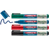 Artikelbild 1 für edding 31 Ecoline Flipchart-Marker farbsortiert 1,5 - 3,0 mm, 4 St., Artikelnummer 494961