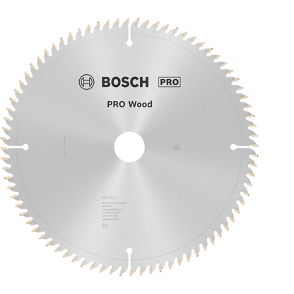 Artikelbild 3 für BOSCH Optiline Wood Kreissägeblatt 254,0 mm, 80 Zähne, 1 St., Artikelnummer 452852
