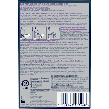 Artikelbild 7 für Veet Expert Intimbereich Enthaarungscreme 100,0 ml, Artikelnummer 666846