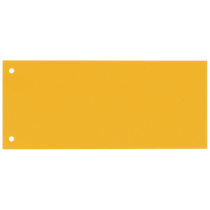 Artikelbild für bene Trennstreifen gelb, 180 g/qm Karton 24,0 x 10,5 cm, 100 St., Artikelnummer 987578