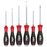 Artikelbild 1 für Wiha Schraubendreher-Set SoftFinish® SZ/PH 21250 6-teilig, Artikelnummer 232252