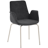 Artikelbild 1 für Mayer Besuchersessel myHELIOS anthrazit chrom Stoff 58,0 x 59,0 x 87,0 cm, 1 St., Artikelnummer 174504