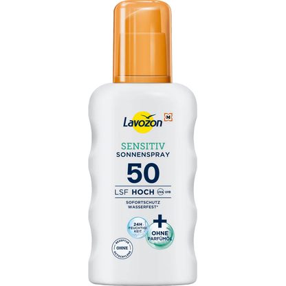 Artikelbild für Lavozon LSF 50 Hoch Sensitiv Sonnenspray 200 ml, Artikelnummer 323457