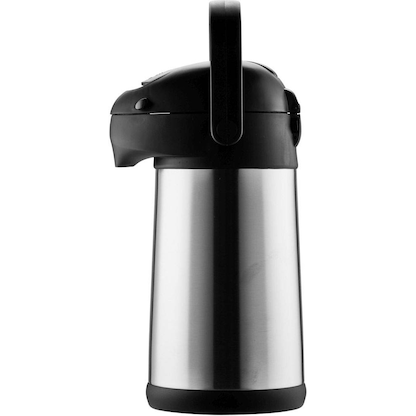 Artikelbild für helios® Isolierkanne Pipe Edelstahl/schwarz 2,5 l, 1 St., Artikelnummer 638709