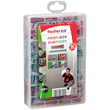 Artikelbild 1 für fischer Profi-Box DuoPower + S 2K 538622 Universaldübel-Sortiment, 160-teilig, Artikelnummer 480267