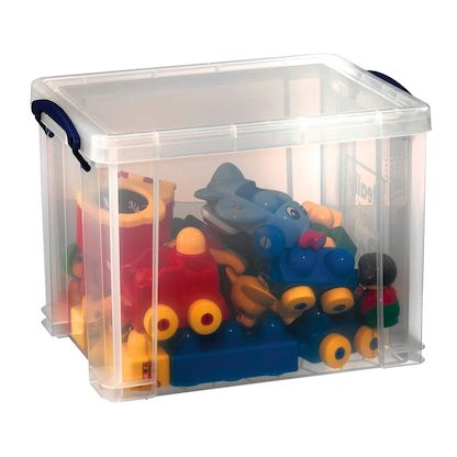 Artikelbild für Really Useful Box Aufbewahrungsbox 19,0 l transparent 39,5 x 25,5 x 29,0 cm, 1 St., Artikelnummer 253880
