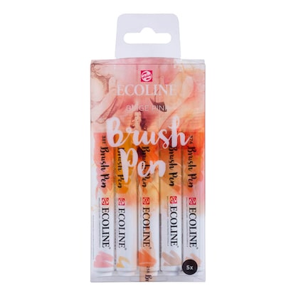 Artikelbild 3 für Talens ECOLINE® Brush-Pens rosa, 5 St., Artikelnummer 926436