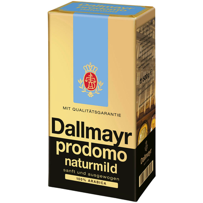 Artikelbild 2 für Dallmayr prodomo naturmild Kaffee, gemahlen, Arabicabohnen 500,0 g, Artikelnummer 839621