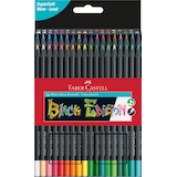 Artikelbild 1 für FABER-CASTELL Black Edition Buntstifte farbsortiert, 36 St., Artikelnummer 158083