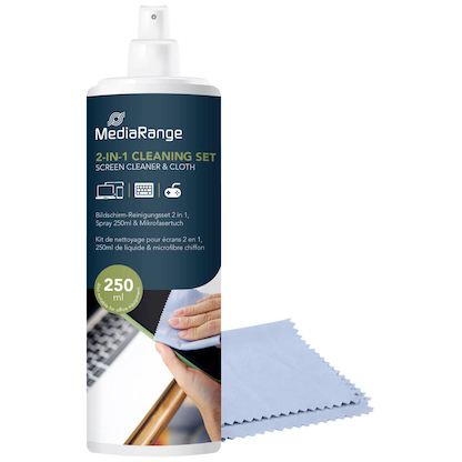 Artikelbild für MediaRange Bildschirm Reinigungsspray 250 ml, 1 Set, Artikelnummer 870333
