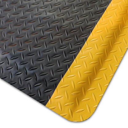 Artikelbild 2 für WESEMEYER Anti-Ermüdungsmatte zweilagig schwarz, gelb 90,0 x 150,0 cm, Artikelnummer 313417