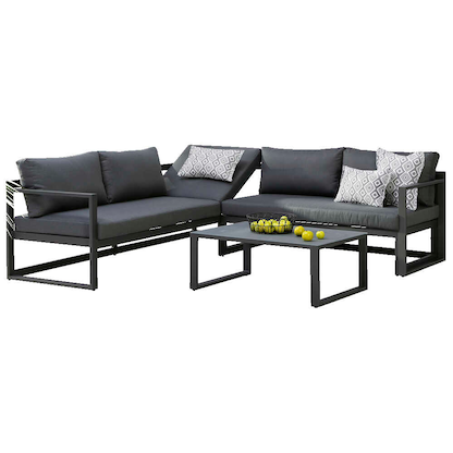 Artikelbild für BEST Loungegruppe Rhodos anthrazit Metall, Aluminium, 12-teilig, Artikelnummer 138844