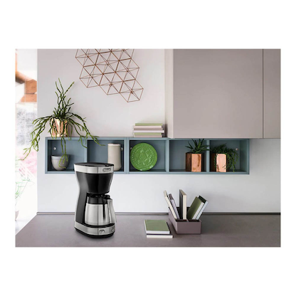 Artikelbild 3 für DeLonghi ICM 16710 Kaffeemaschine schwarz, 10 Tassen, Artikelnummer 104584