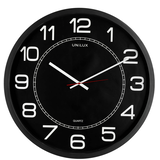 Artikelbild 1 für unilux Wanduhr Mega schwarz Kunststoff, Ø 57,5 cm, Artikelnummer 723314