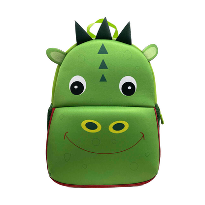 Artikelbild für DONAU Kindergartenrucksack Drache Kunstfaser grün, Artikelnummer 694293