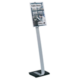Artikelbild 1 für DURABLE Infoständer CRYSTAL SIGN silber DIN A3 29,7 - 43,8 x 21,5 x 113,0 - 125,0 cm, 1 St., Artikelnummer 265217