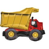 Artikelbild 1 für amscan® Folienballon Kipplaster mehrfarbig, 1 St., Artikelnummer 222206