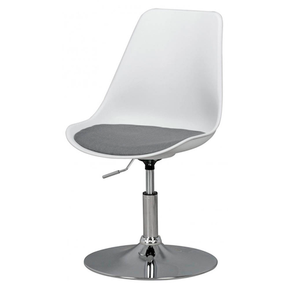 Artikelbild 6 für AMSTYLE Besucherstuhl SPM2.006 weiß, grau Kunststoff, 1 St., Artikelnummer 976126