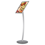 Artikelbild 1 für update displays Infoständer silber DIN A3 35,8 x 35,8 x 117,6 - 121,2 cm, 1 St., Artikelnummer 316817